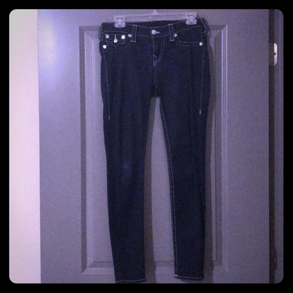 True religion blue jeans